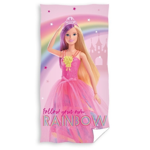 Ręcznik Kąpielowy z Disney 75x150- Barbie